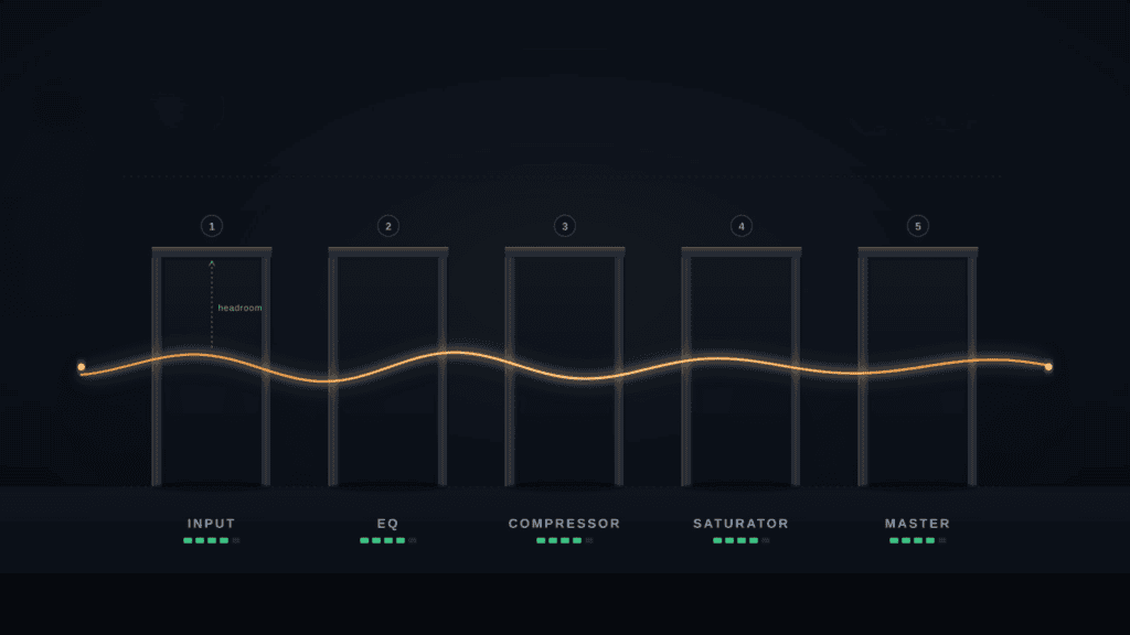What Is Gain Staging (and why your mix sounds muddy)