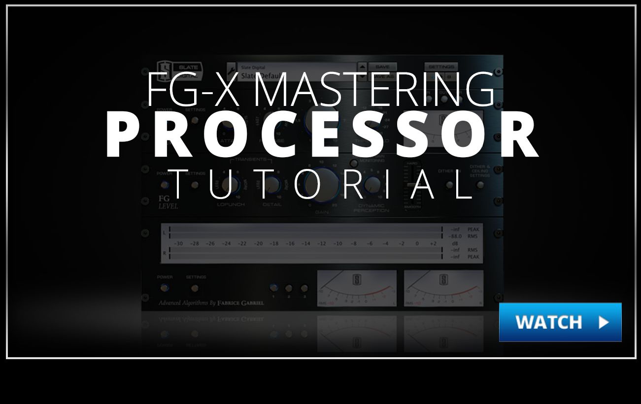 fgx mastering processor