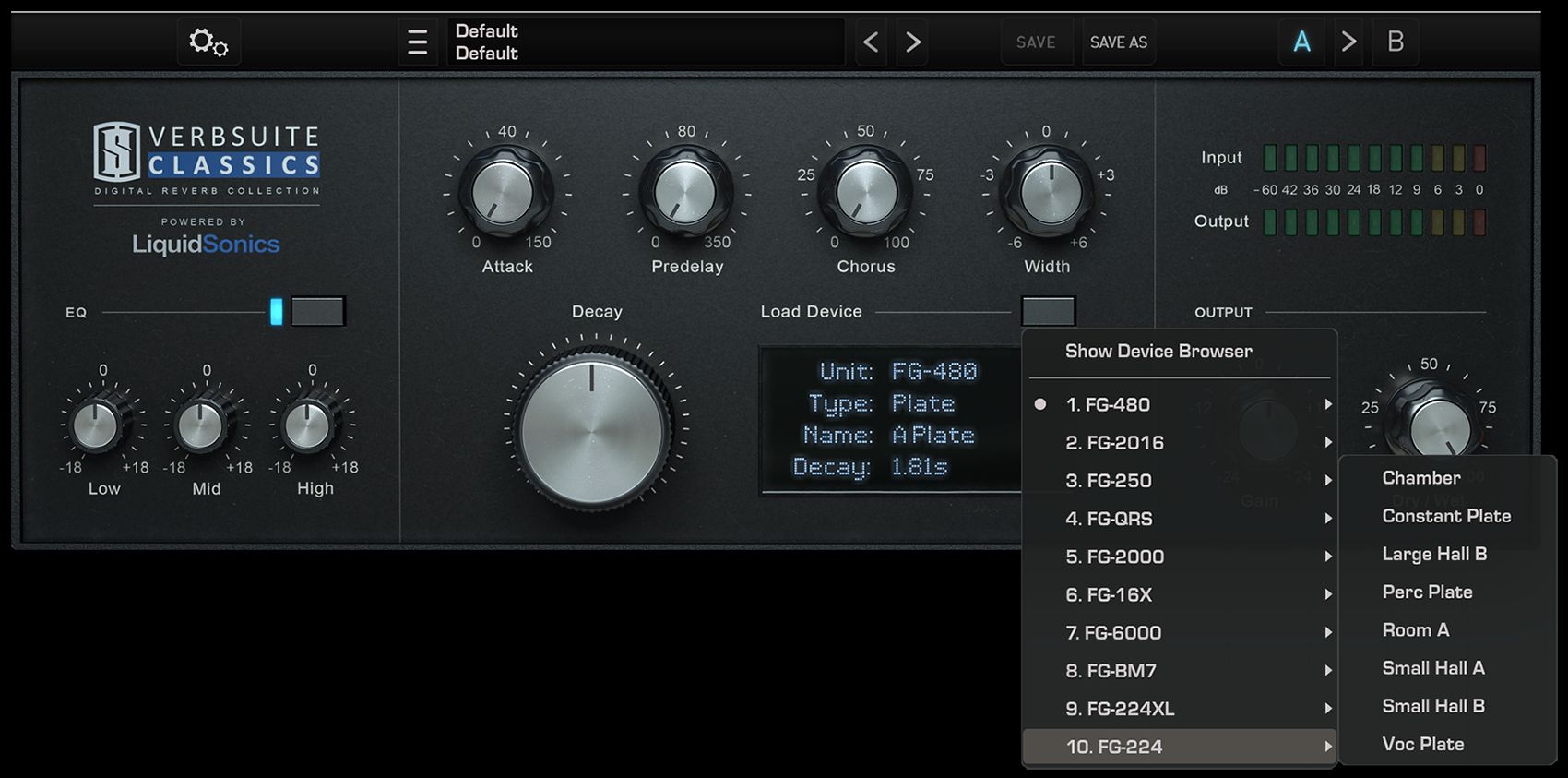 arts acoustic reverb plugin