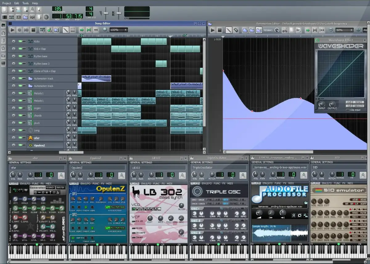 LMMS (Linux Multimedia Studio)